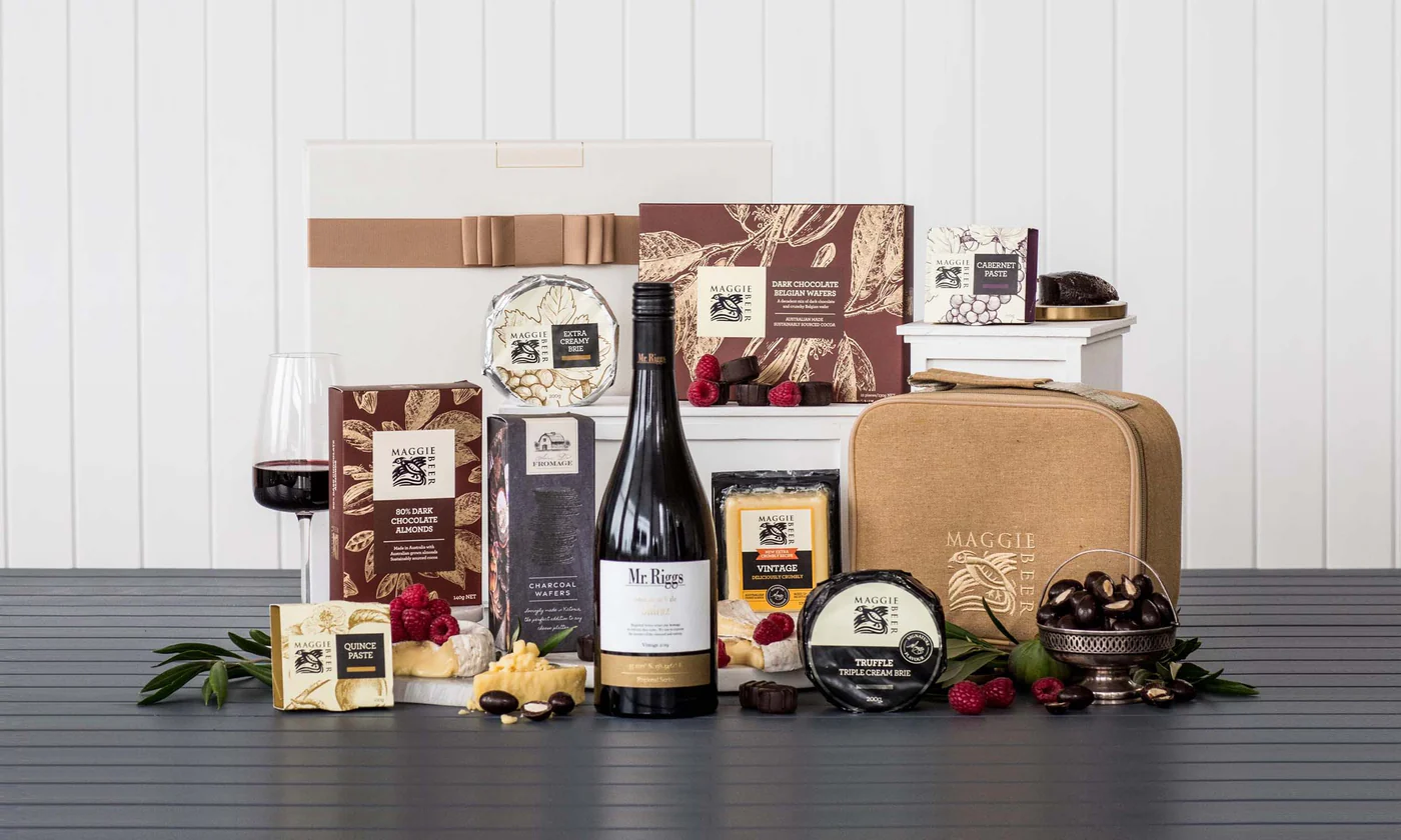 The Hamper Emporium gourmet gift hamper with premium Australian products